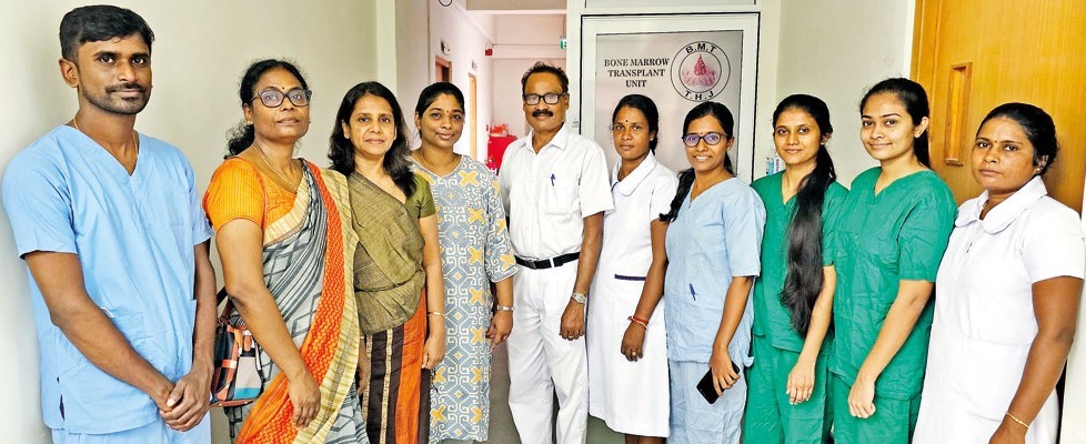 BMT team at Jaffna Teaching Hospital